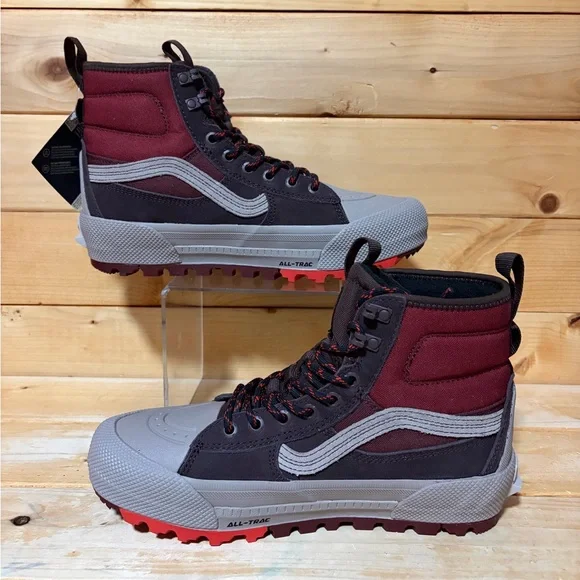 New Vans MTE Sk8-Hi GORE-TEX Bitter Chocolate Hiking Boots - waterproof - Picture 2 of 13